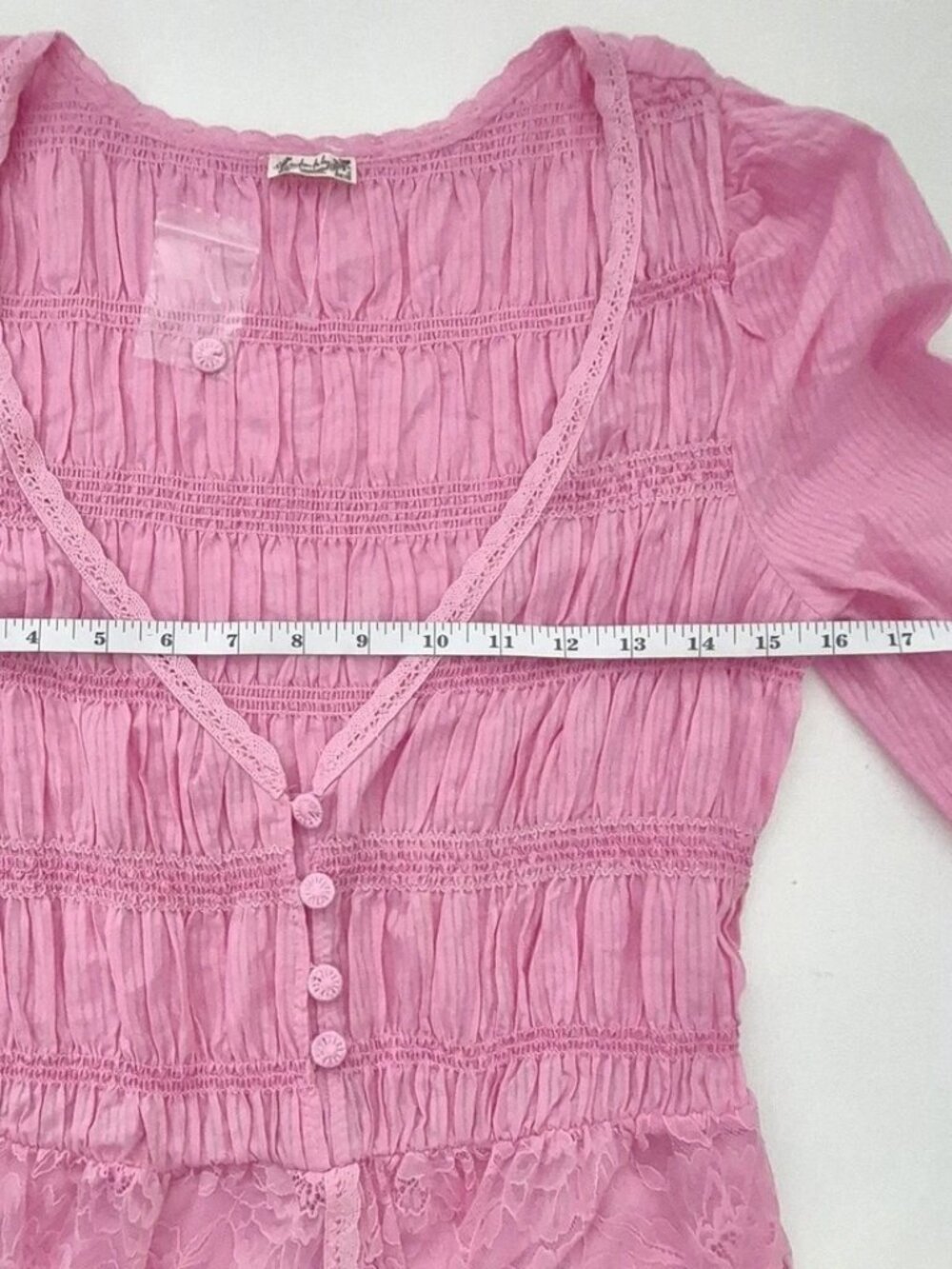 Free People Intimately Sweet Saloon Maxi Bodysuit Pink Size S - Picture 11 of 15